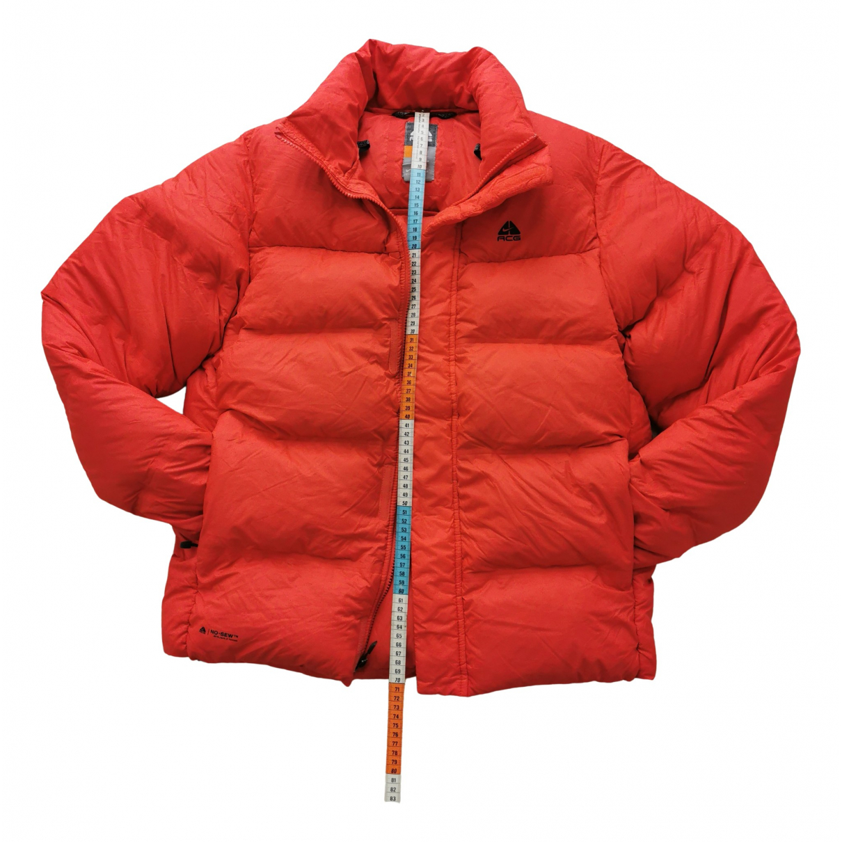 Nike ACG - Coat Synthetic Red Plain for Men - Second Hand Coat, Never Worn, with Tag